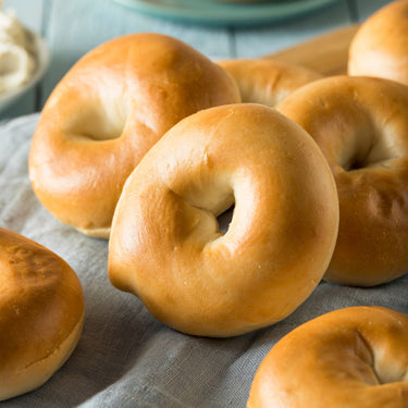 Image of Plain Bagels 12-Pack - 2 x 750 Grams